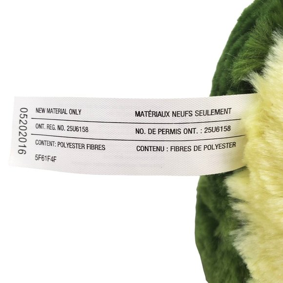 Toys R Us GREEN FROG Plush 2015 Stuffed Animal 14” Geoffrey Rare Big Eyes Soft - Picture 6 of 7